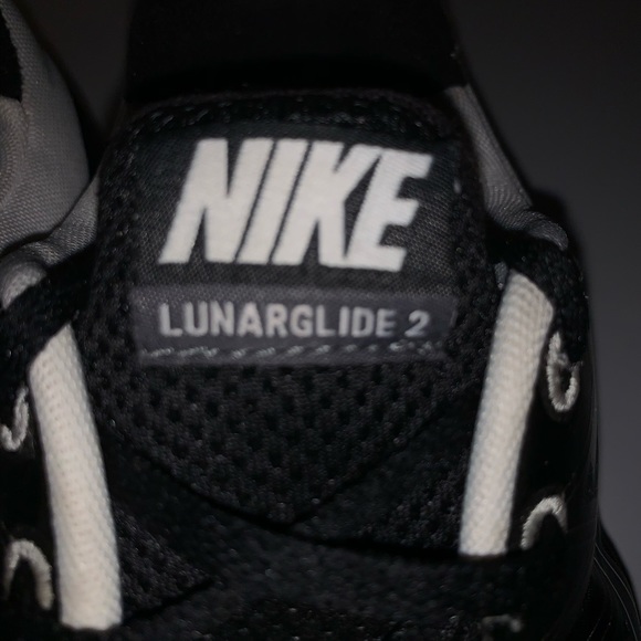 Nike Lunarglide 2 Black/White Nike+ - Picture 6 of 8